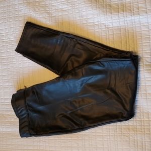 HUE Studio faux leather leggings